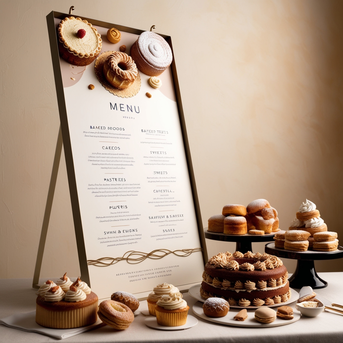 Online menu to list your homemade items